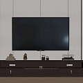 New Chinese TV Cabinet New Chinese TV Cabinet 3d model