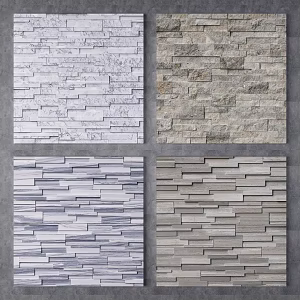 Modern Wall Culture Stone Wall Culture Stone Wall 3d model
