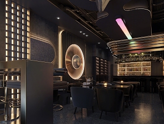 Music Bar Modern Bar 3d model