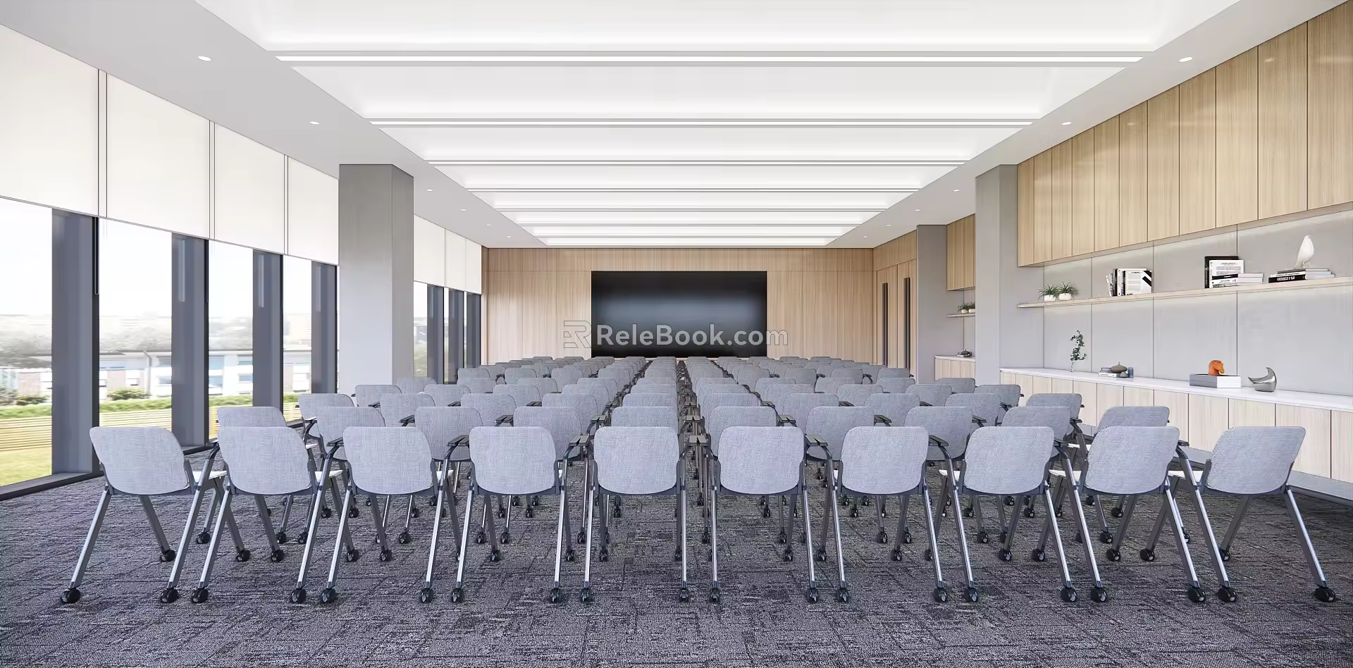 Modern Conference Hall Multi-function Hall 3d model