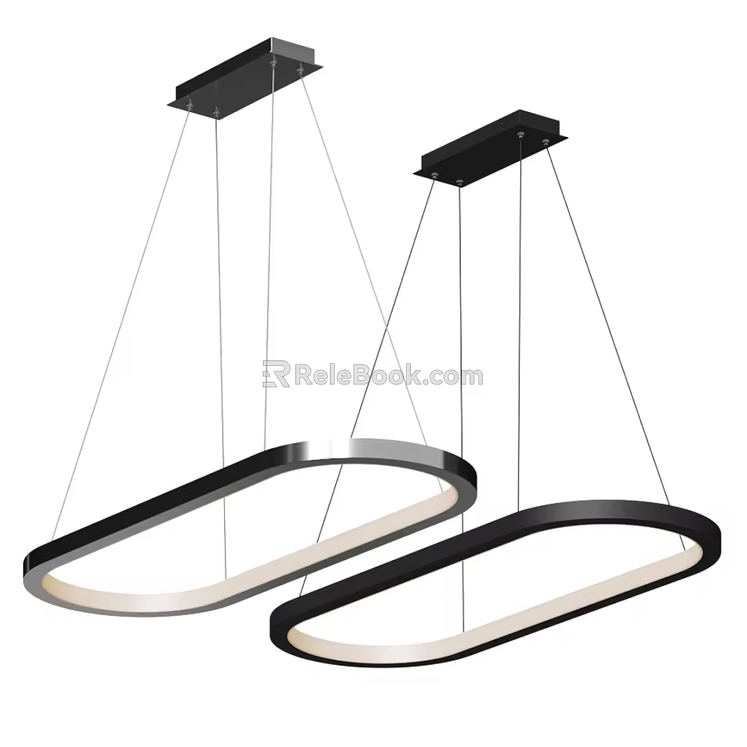 Modern Forms Design Track Chandelier 3d model