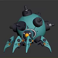 Mech Warrior Mech Soldier Machine Battlearm Mechanical Battlearm Machine Fighter Robot 3d model