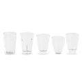 Various Wine Bottles And Drinking Glasses Including Cocktail Beer And Goblet Styles