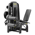 Sturdy Black Strength Training Machine With Adjustable Seat For Fitness Workout
