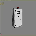 FONHOO Industrial Control Cabinet With Red Warning Light On Top Display Screen And Red Button