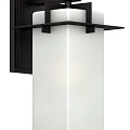 Modern Lighting Combination With Chandelier Wall Sconces White Shades And Black Frames 3d model