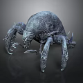 Monstrous Spider Like Creature With Multiple Legs Rough Textured Body And Sharp Claws 3d model
