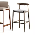 Assorted Bar Stools With Modern Designs Wooden Legs And Multiple Color Options