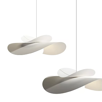 Modern chandelier 3d model