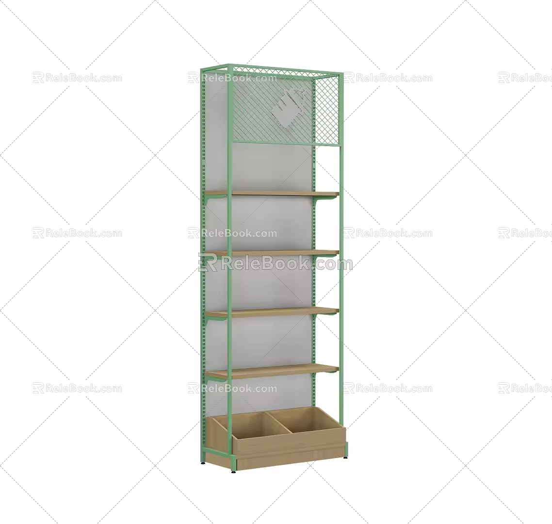 Single drawing of maternal and infant store 3d model