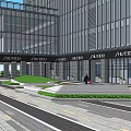 Modern High Rise Residential Buildings With Green Spaces And Contemporary Design