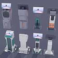 modern all-in-one machine 3d model