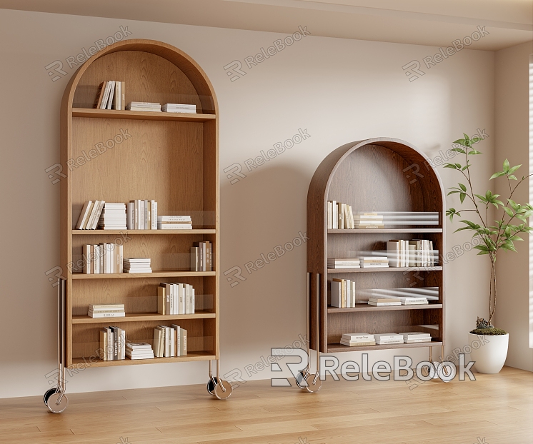 Modern Bookshelf model