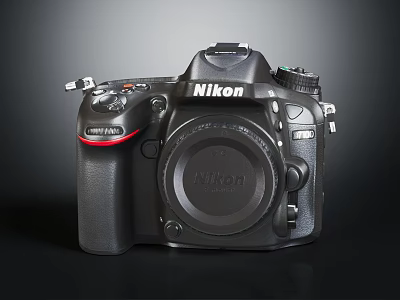 Nikon Professional Digital DSLR Camera Body With Ergonomic Design And Advanced Features 3d model