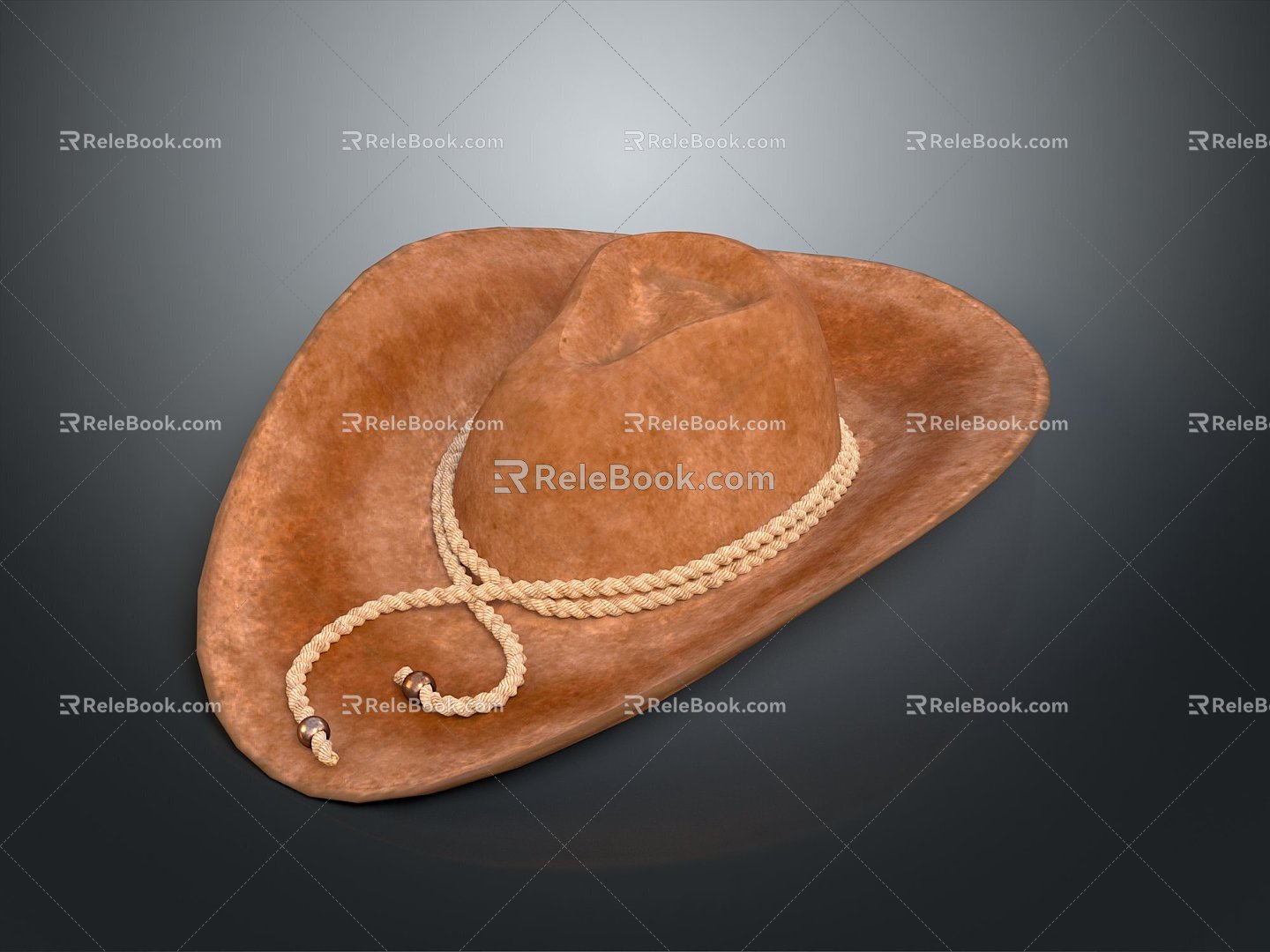 Cowboy Hat Fashion Cowboy Hat Western Cowboy Hat Men's Cowboy Hat Sun Hat American Cowboy Hat 3d model