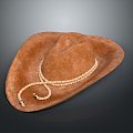 Cowboy Hat Fashion Cowboy Hat Western Cowboy Hat Men's Cowboy Hat Sun Hat American Cowboy Hat 3d model