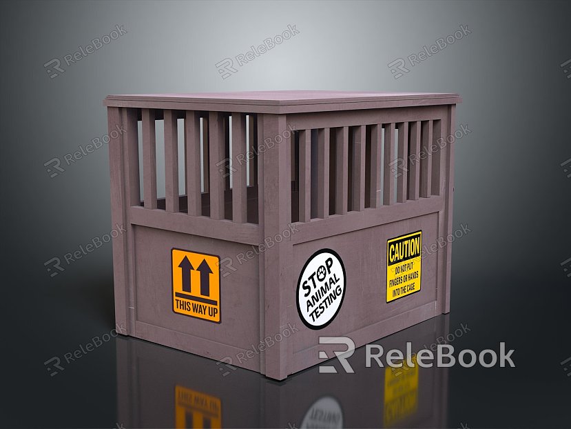 Modern Cage Iron Cage Dog Iron Cage Isolation Iron Cage model