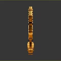 Meteor Hammer Ancient Weapons Hammer Cold Weapons Medieval Items Medieval Weapons Military Items 3d model
