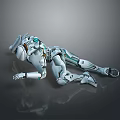 Mech Warrior Mech Soldier Machine Battlearm Mechanical Battlearm Machine Fighter Robot 3d model