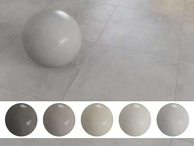 Sphere Components In Five Different Colors For Design And Decor Projects 3d model