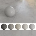 Sphere Components In Five Different Colors For Design And Decor Projects 3d model