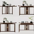 New Chinese Duan Jing Tai 3d model