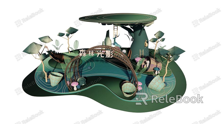 Modern Meichen Entrance Gate model