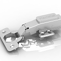 modern door hinge 3d model