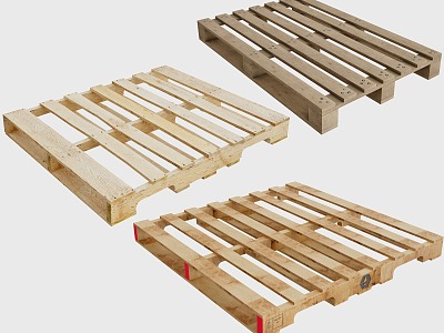 Logistics wooden pallet freight wooden pallet model