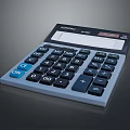 Sharp Electronic Calculator With Numeric Keypad Function Buttons And Display Screen For Calculations 3d model