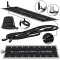 Heavy Duty Battle Rope And Durable Power Lifting Mat For Strength Training Equipment