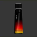 Modern Amulette Daily Living Bottle With Gradient Red Yellow Light Effect 3d model