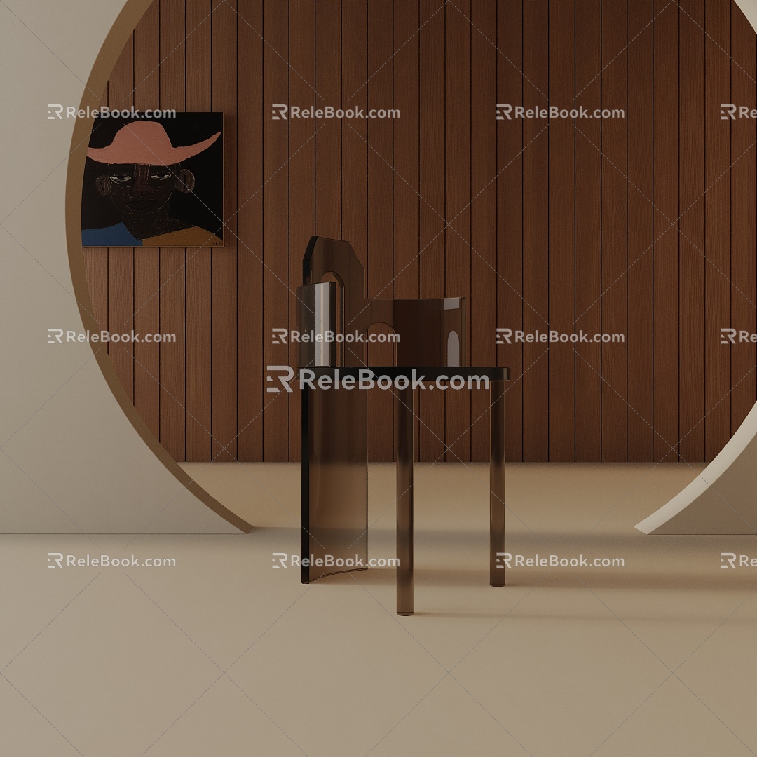 Modern Dining Chair 3d model