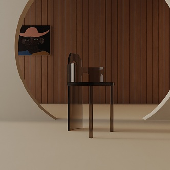 Modern Dining Chair 3d model