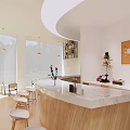 Modern Cat Cafe 3d model