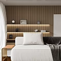 Modern Bright Open Plan Living And Dining Room With Warm Wood Accent Minimalist Interior Design