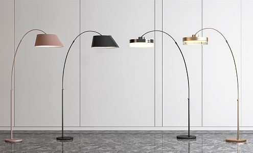 Modern floor lamp 3d model