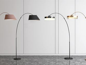 Modern floor lamp 3d model