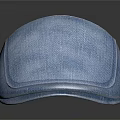 Stylish Blue Denim Hat With Soft Texture For Casual Everyday Wear