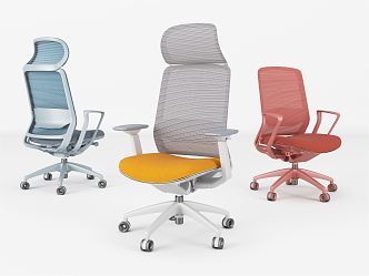 Modern office chair 3d model