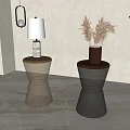 Modern round several sides several 3d model