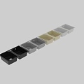 Black Double Bowl Kitchen Sink Made Of Durable Quartz Composite For Home Kitchen Use