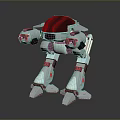 Mech Warrior Mech Soldier Machine Battlearm Mechanical Battlearm Machine Fighter Robot 3d model
