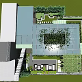Rooftop Garden With Outdoor Seating Lush Vines And Greenery For Relaxation
