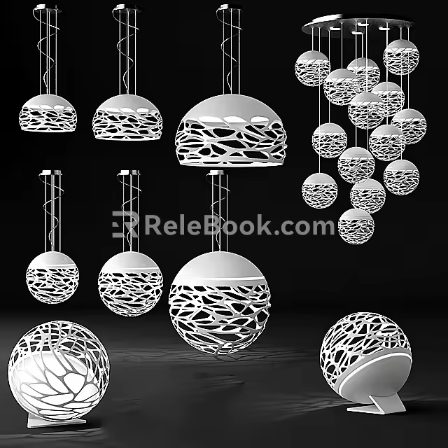 Lamp combination 3d model