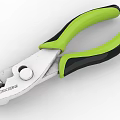WORKSTONE Pliers With Green Black Handle And Sturdy Tool Component Design