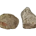 Natural Stones With Rough Surface And Earthy Texture For Decorative