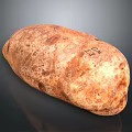 Farm Fresh Organic Potato With Natural Skin Texture And Soil Coating