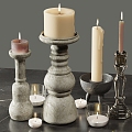 Silent Candlestick 3d model