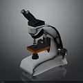 Laboratory Microscope With High Magnification For Observing Organ Tissues And Hair Samples